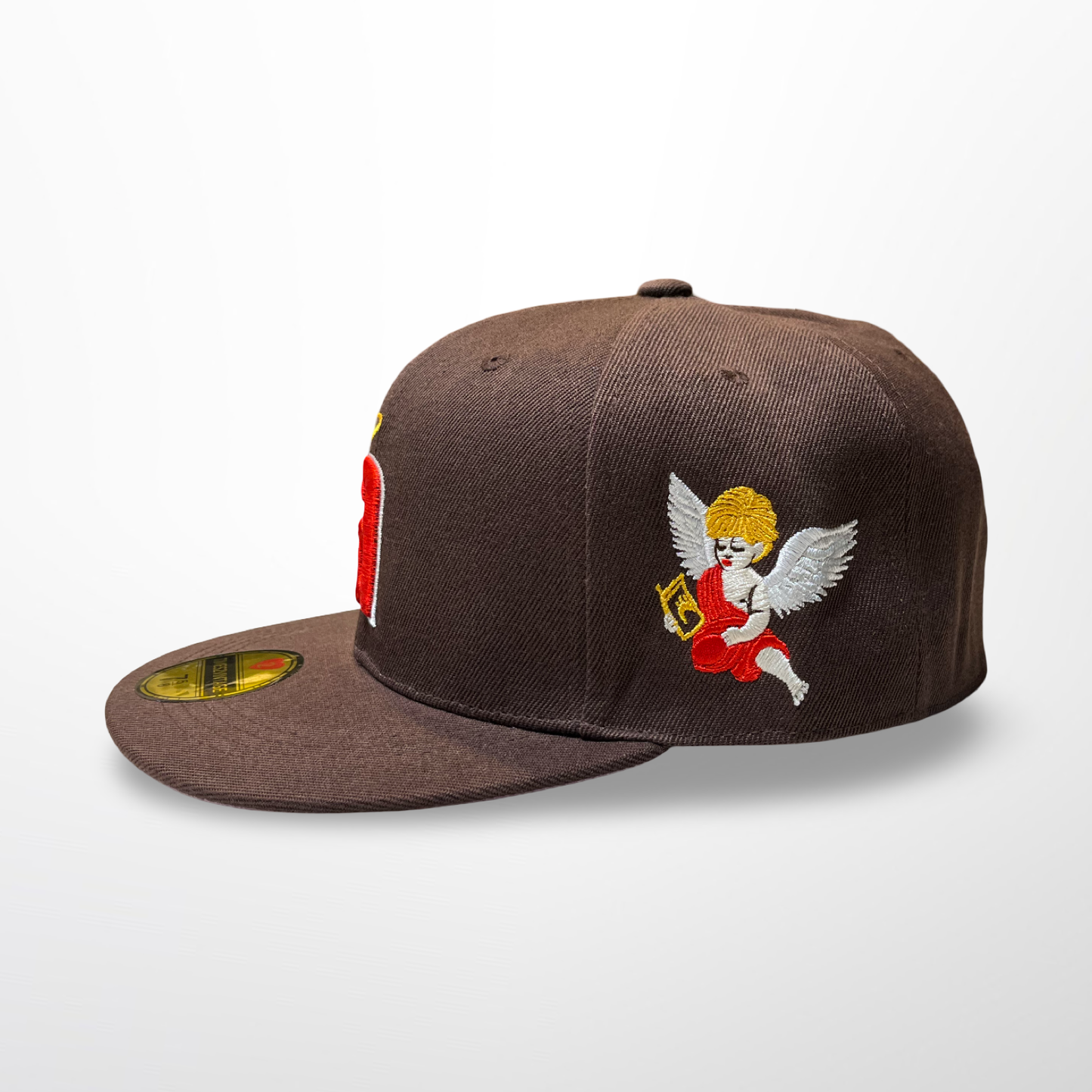 Angels In The Outfield - Brown Fitted