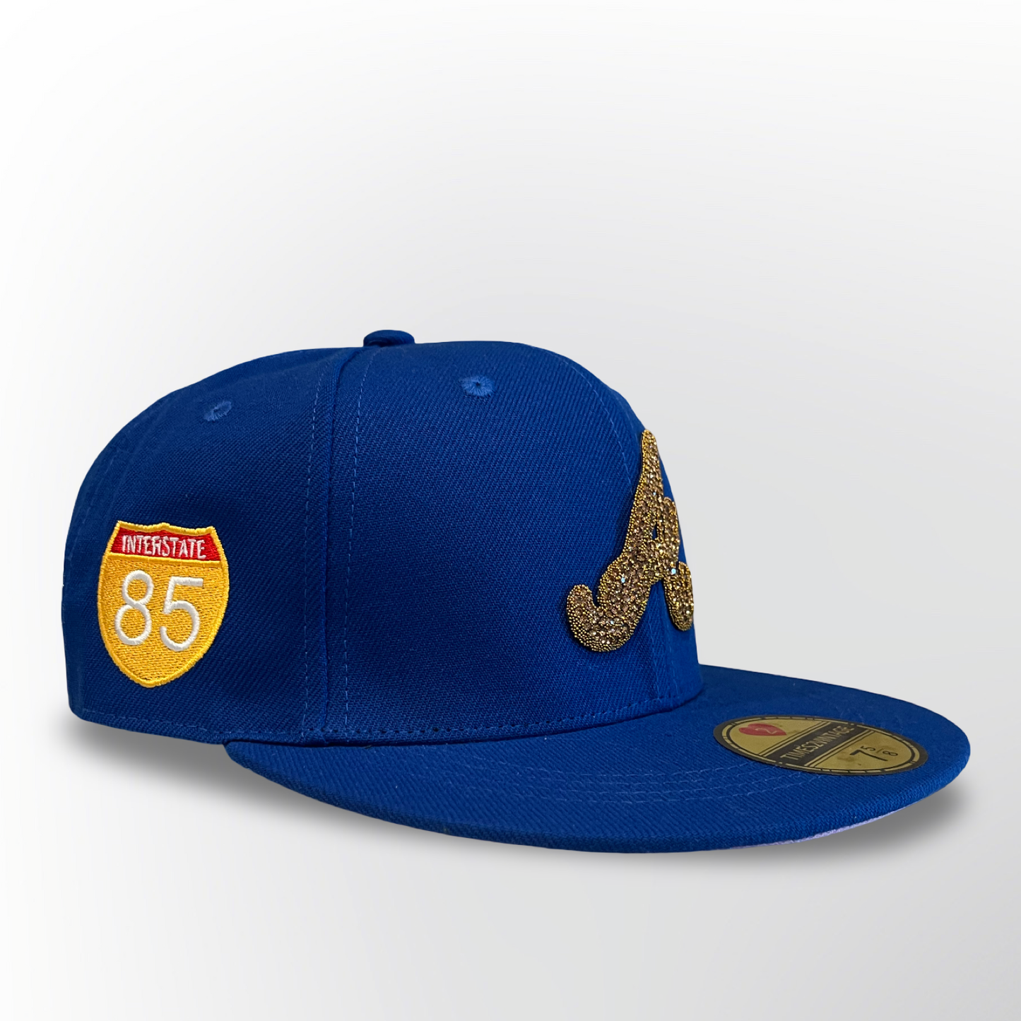 Golden Diamonds Dancing ATL - Royal Blue Fitted
