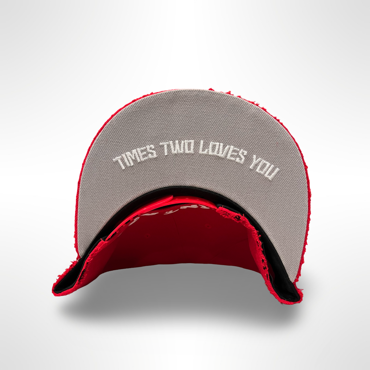 Distressed ATL - Red Snap Back