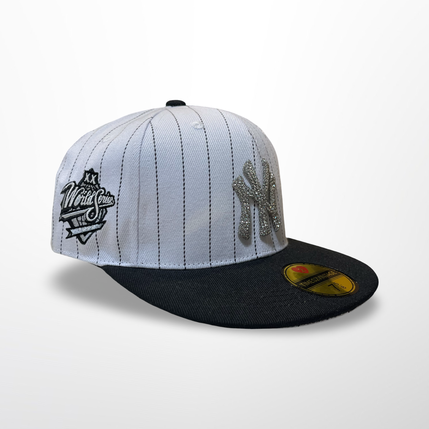 Bright Bronx Bomber - Pinstripe Fitted