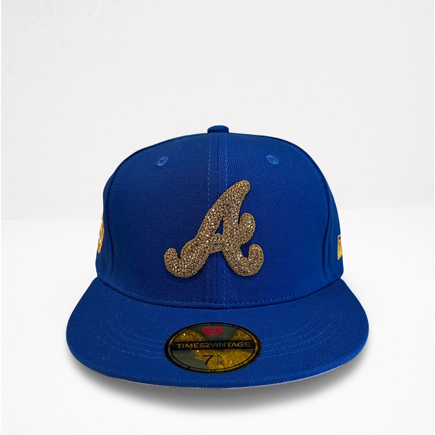 Golden Diamonds Dancing ATL - Royal Blue Fitted