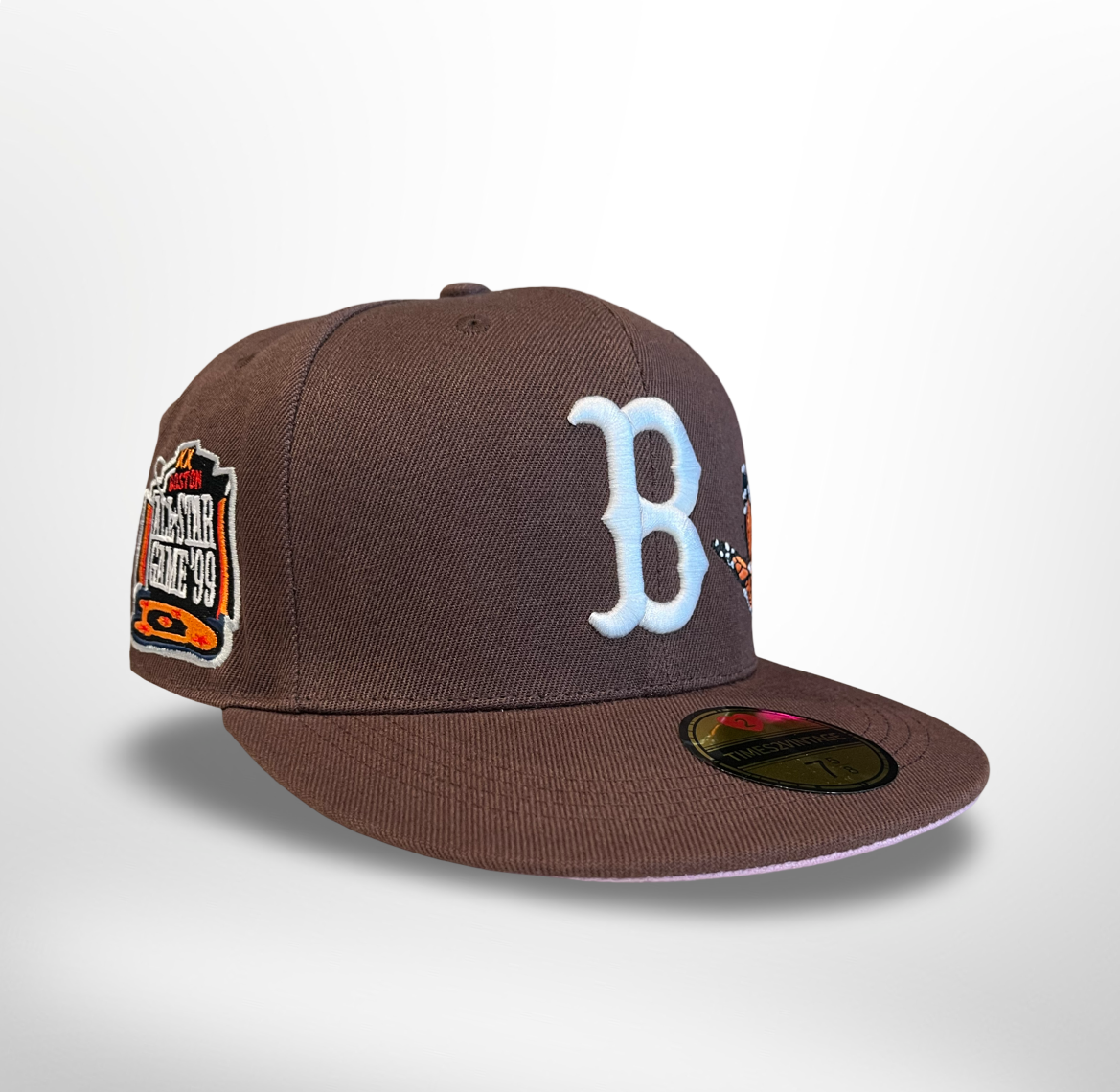 Boston Butterflies - Brown Fitted