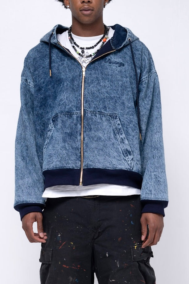V1 Worker Jacket - Acid Wash