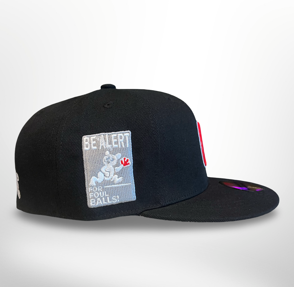 Be Alert Chicago - Black Fitted