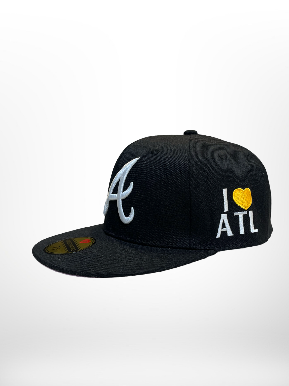 I Love Atlanta - Black Fitted