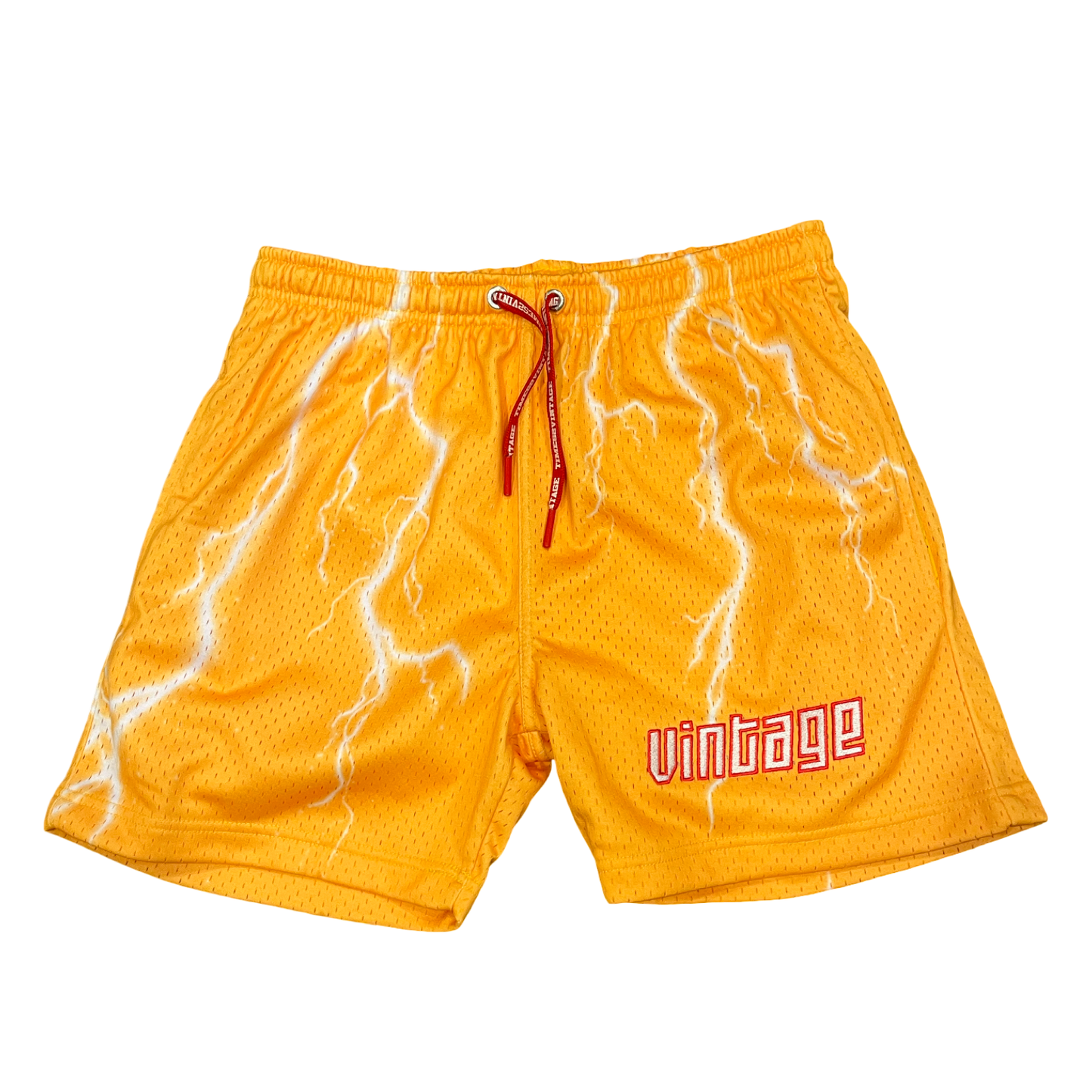 Lightning Storm Shorts - Golden Yellow
