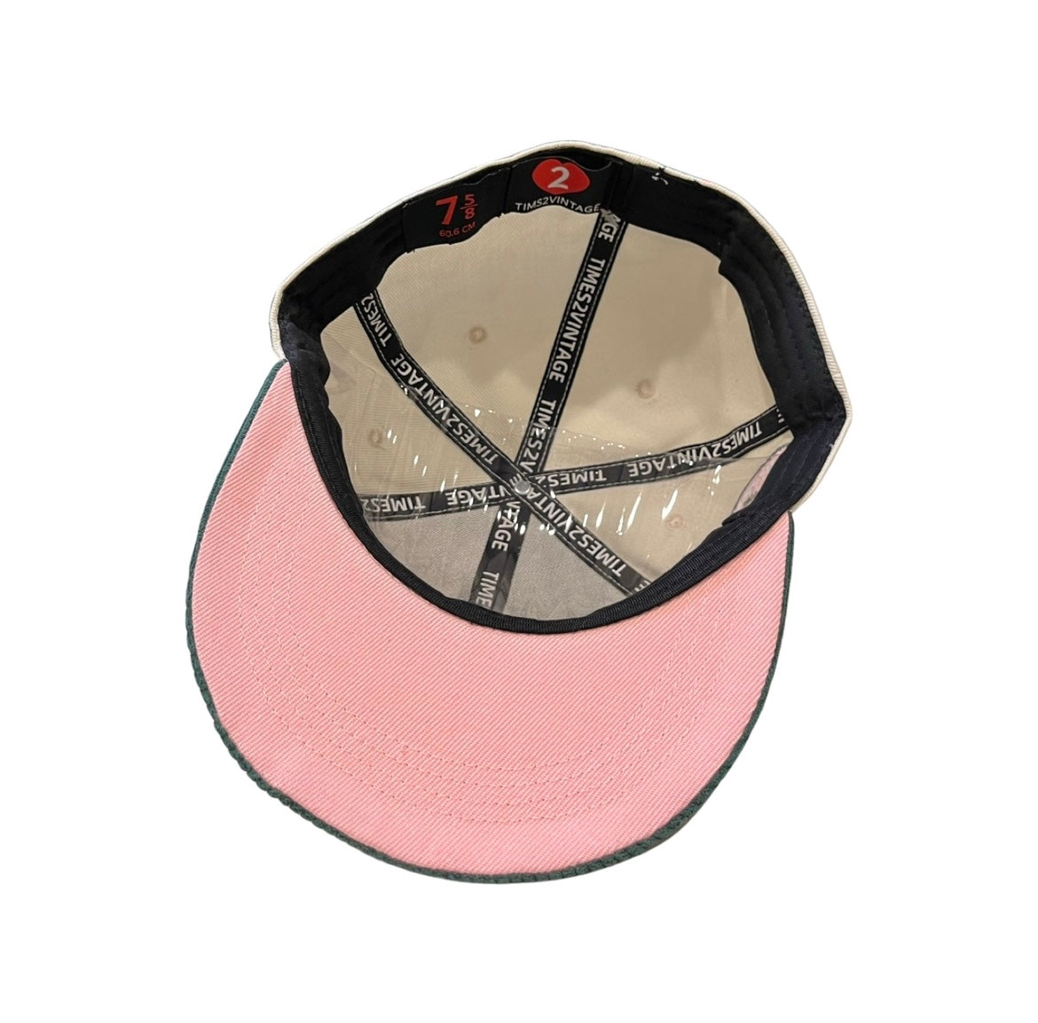 Dirty Buffalo Bisons - Crème/Green Fitted