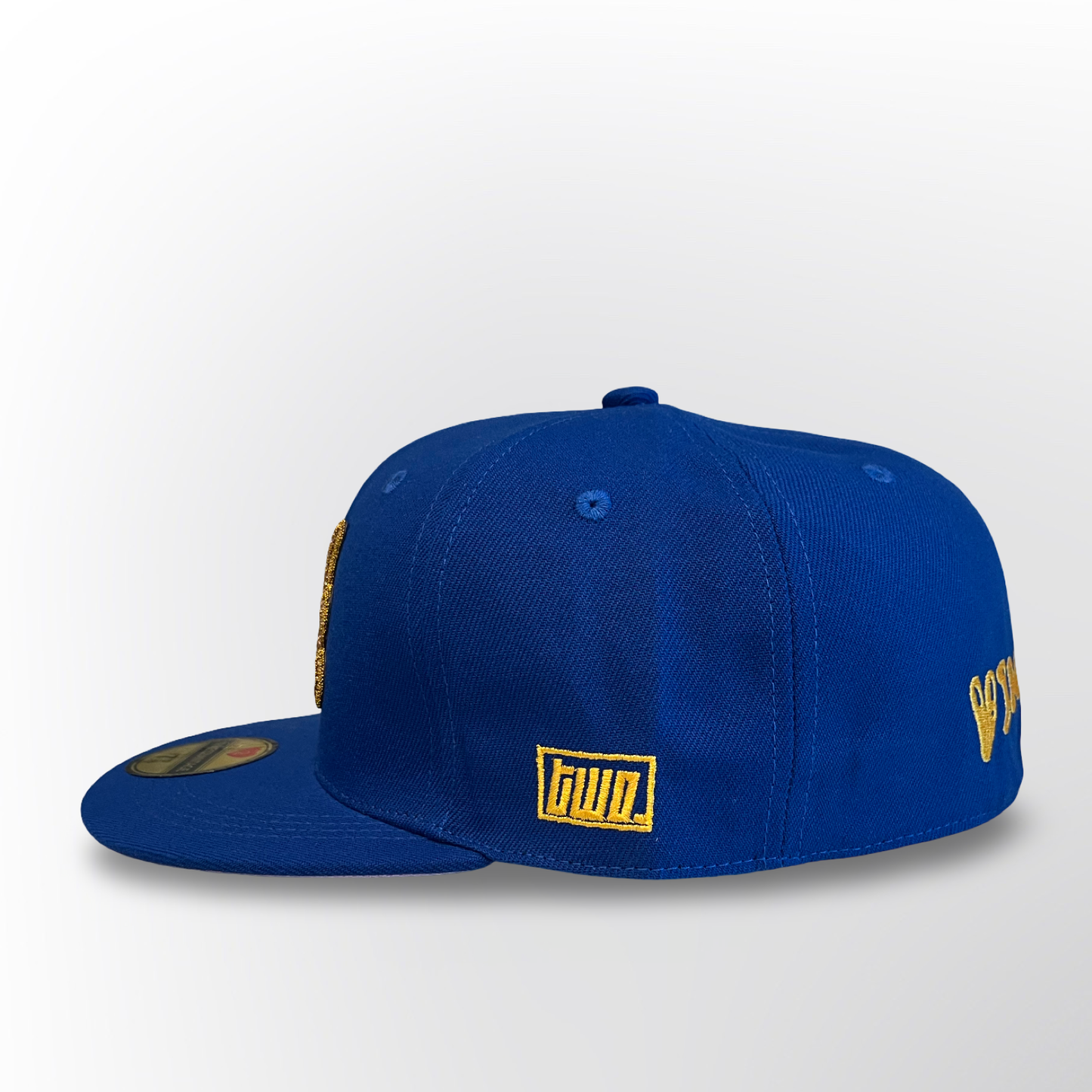Golden Diamonds Dancing ATL - Royal Blue Fitted