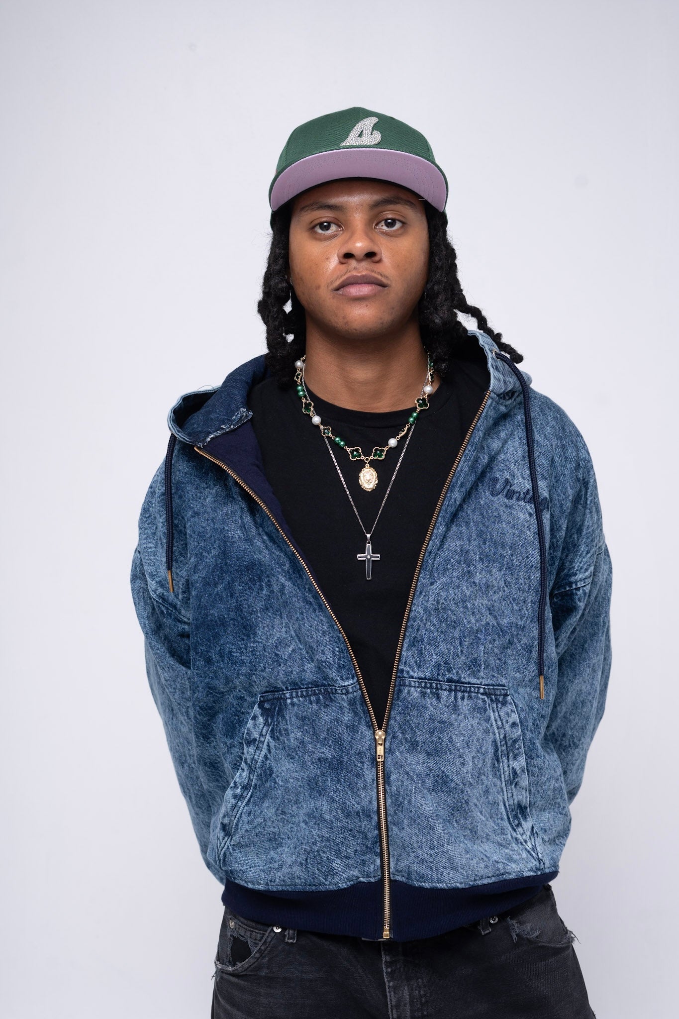 V1 Worker Jacket - Acid Wash