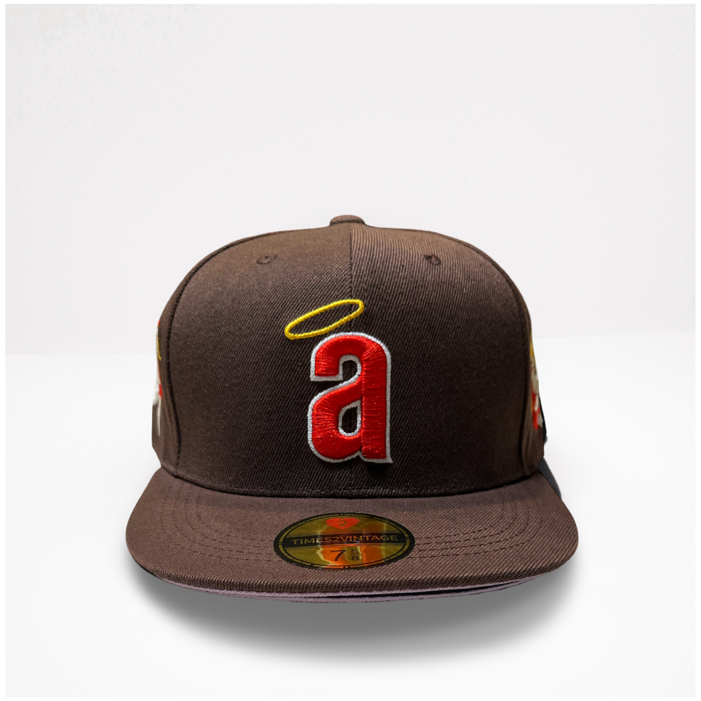 Angels In The Outfield - Brown Fitted