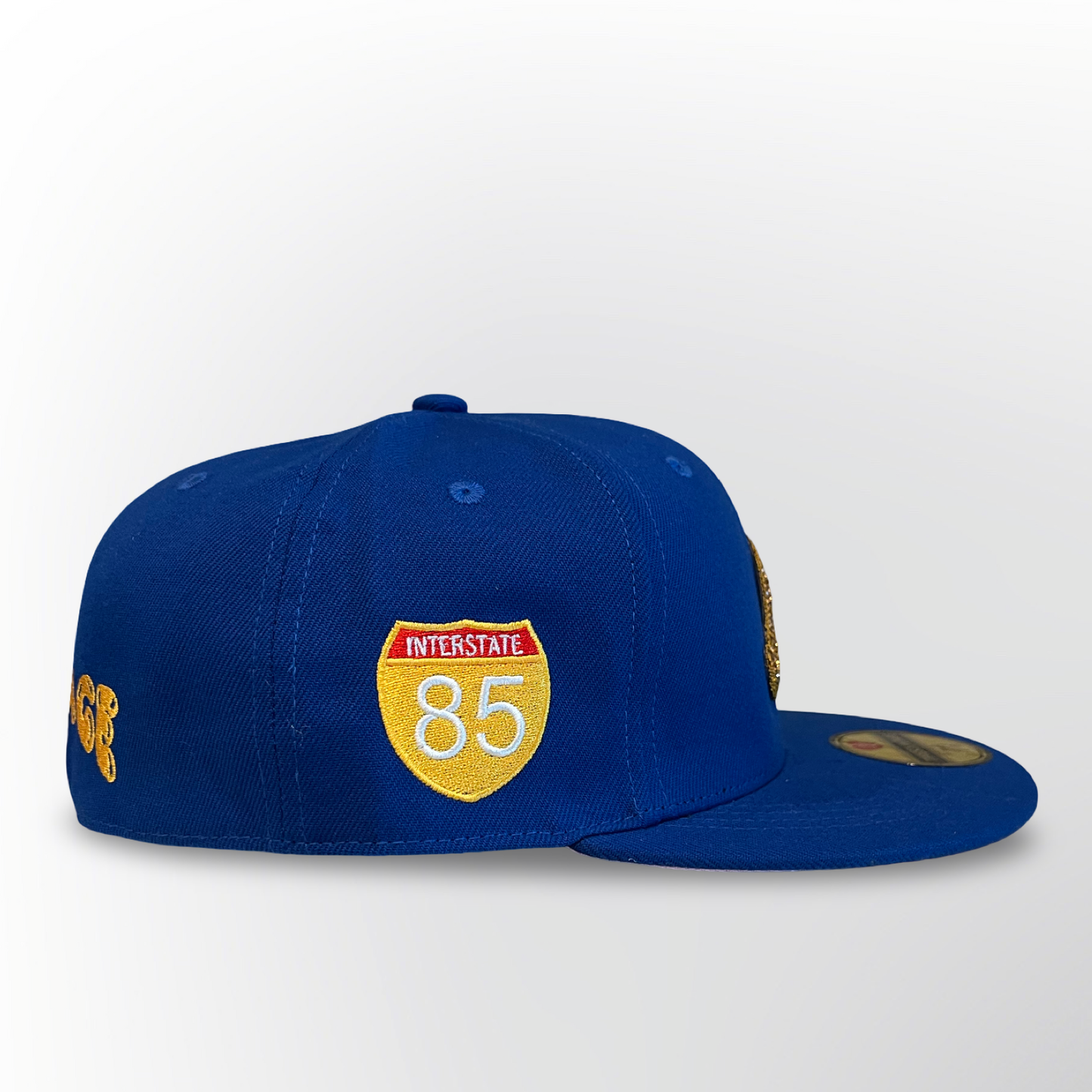 Golden Diamonds Dancing ATL - Royal Blue Fitted
