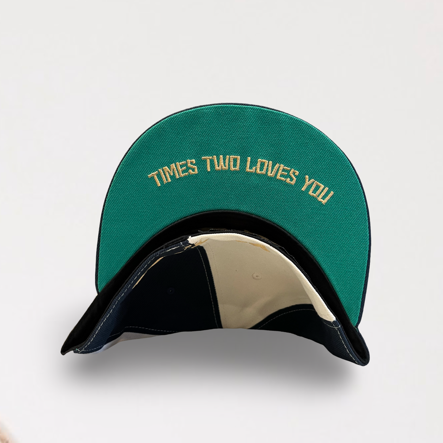 World Champions NY - Creme/Blue Fitted