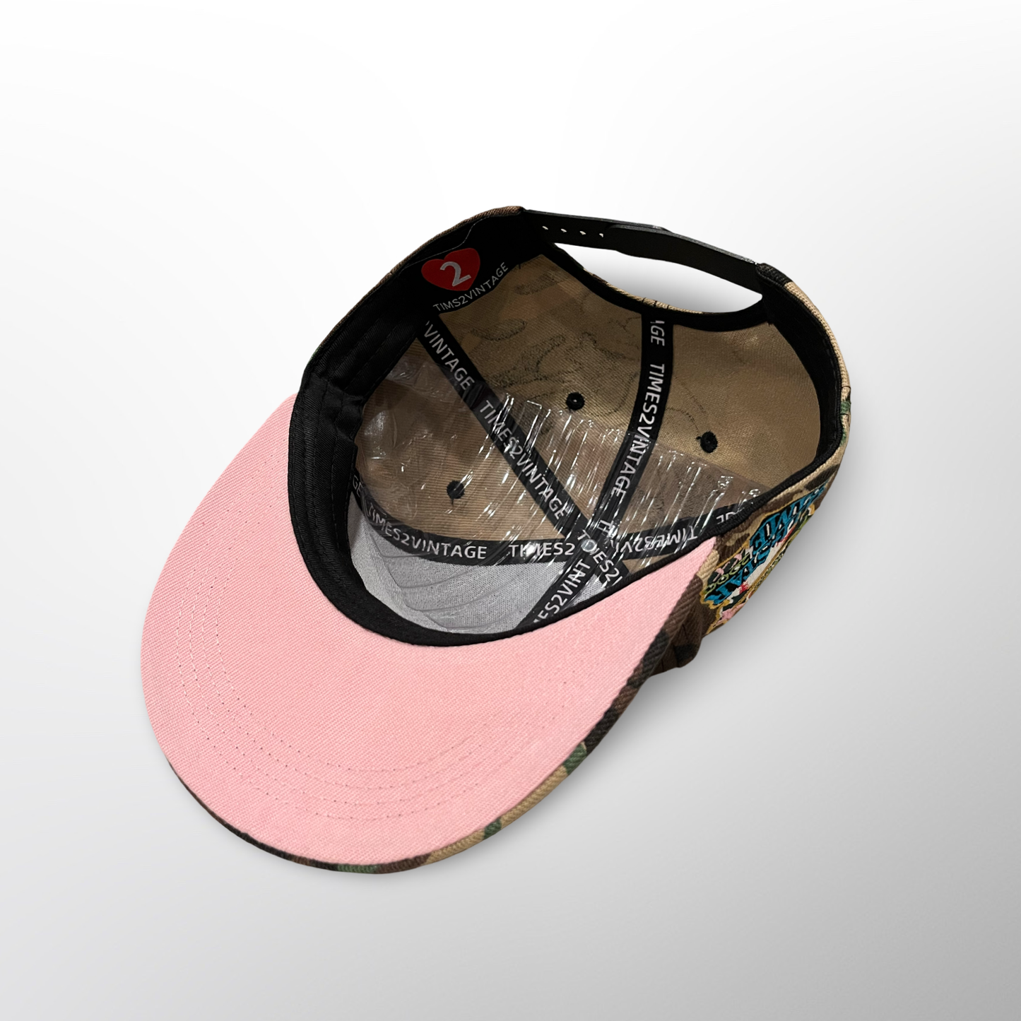 Pink Lightning Atlanta - Camo Snap Back