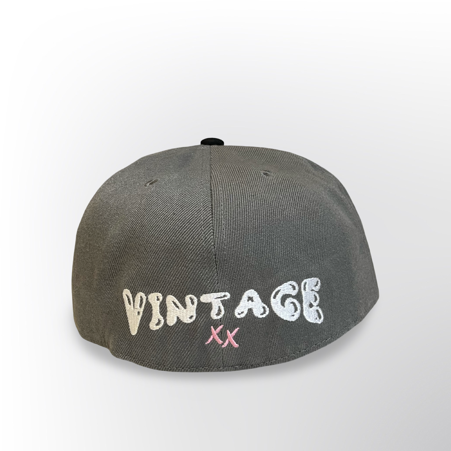I Love The Angels - Grey/Black Fitted