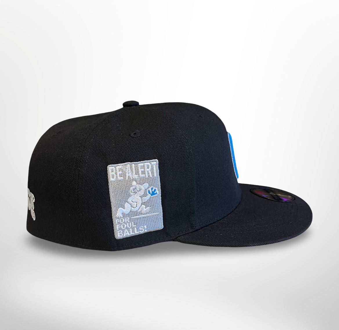 Be Alert Chicago - Black Fitted