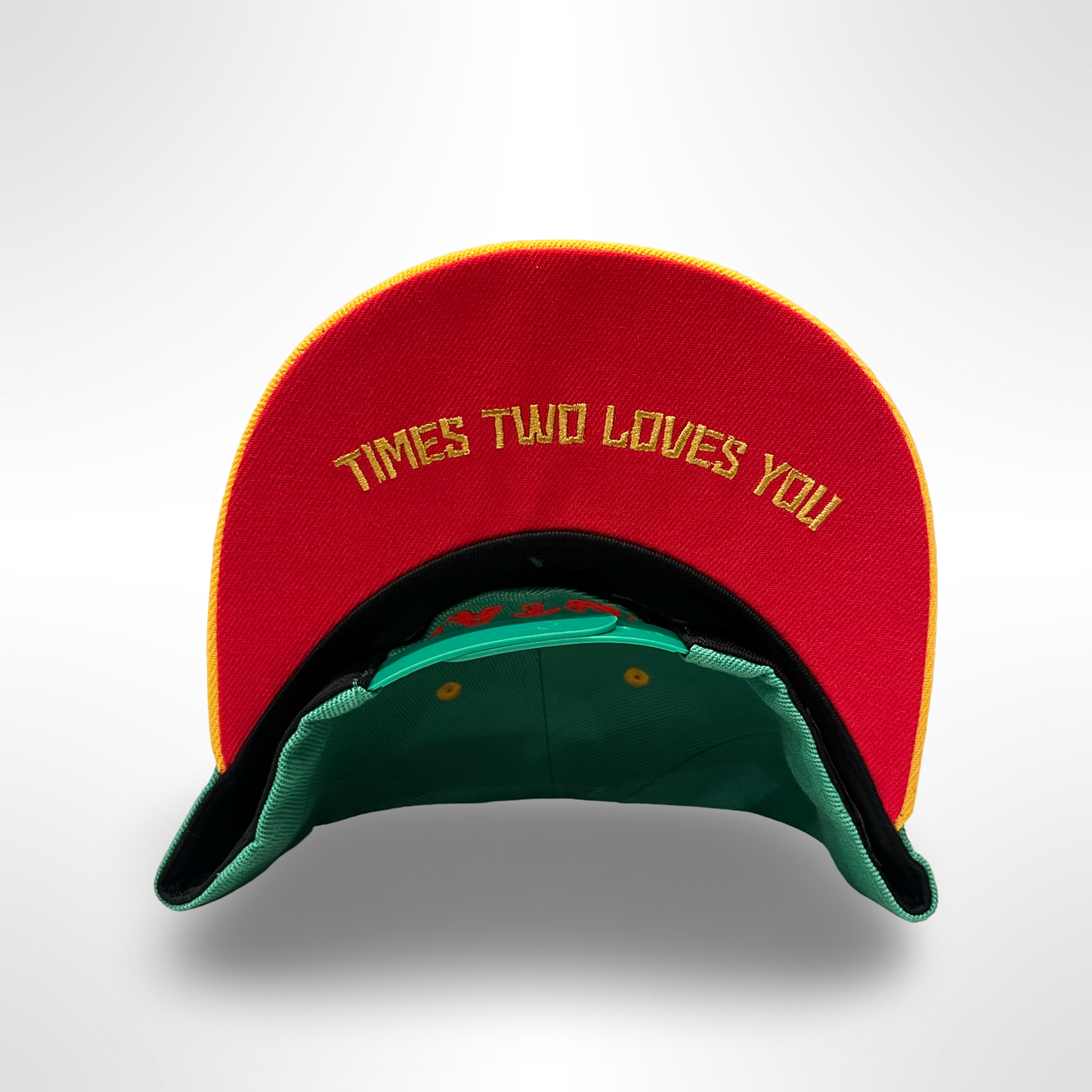 What The Concrete ATL - Green/Yellow Snap Back