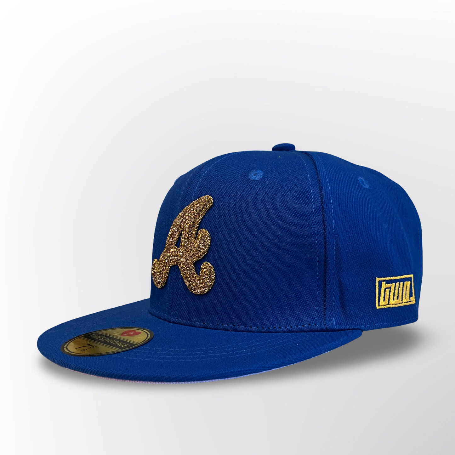 Golden Diamonds Dancing ATL - Royal Blue Fitted