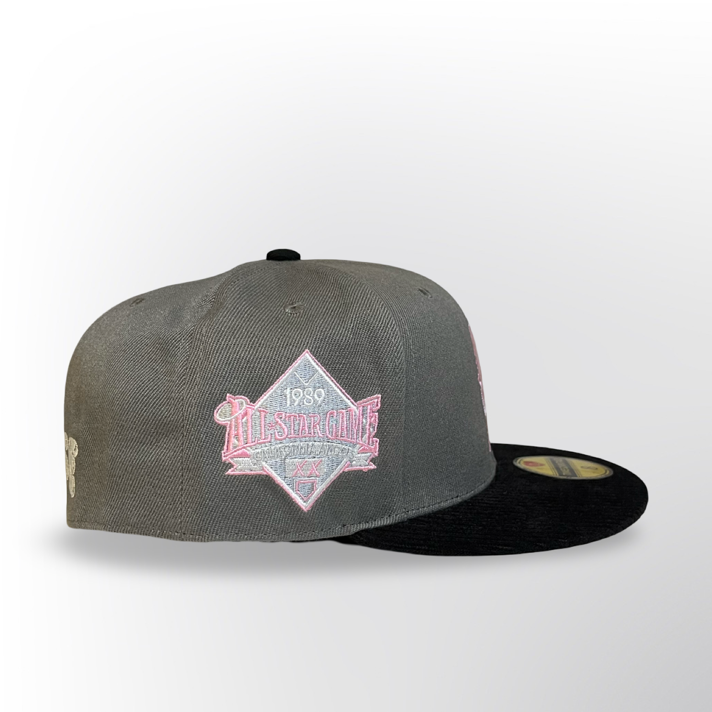 I Love The Angels - Grey/Black Fitted