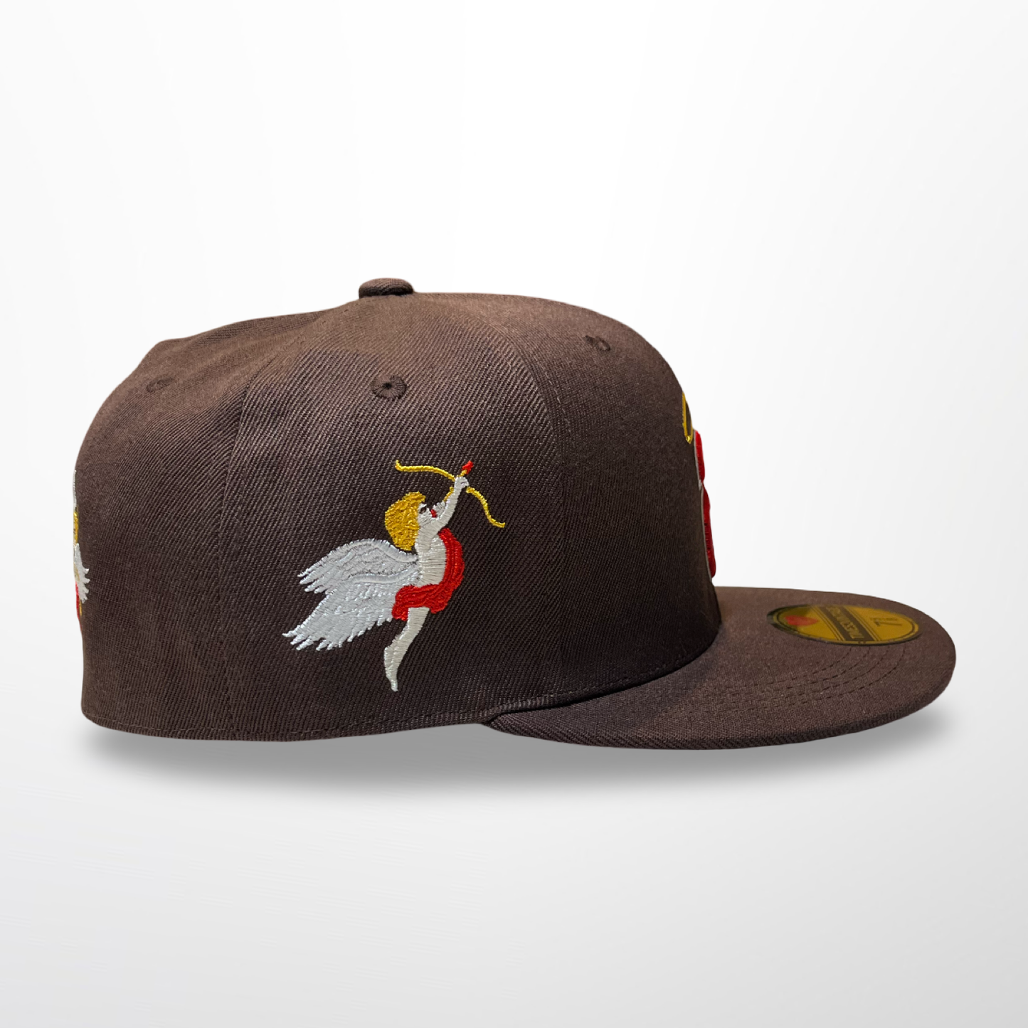 Angels In The Outfield - Brown Fitted