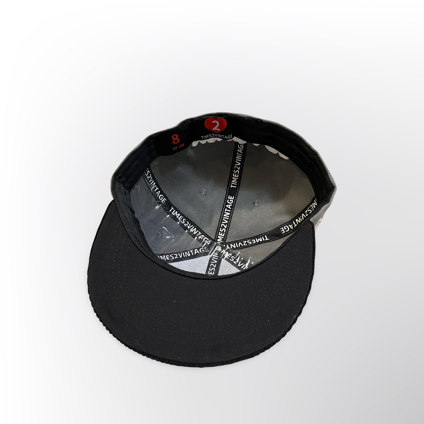 I Love The Angels - Grey/Black Fitted