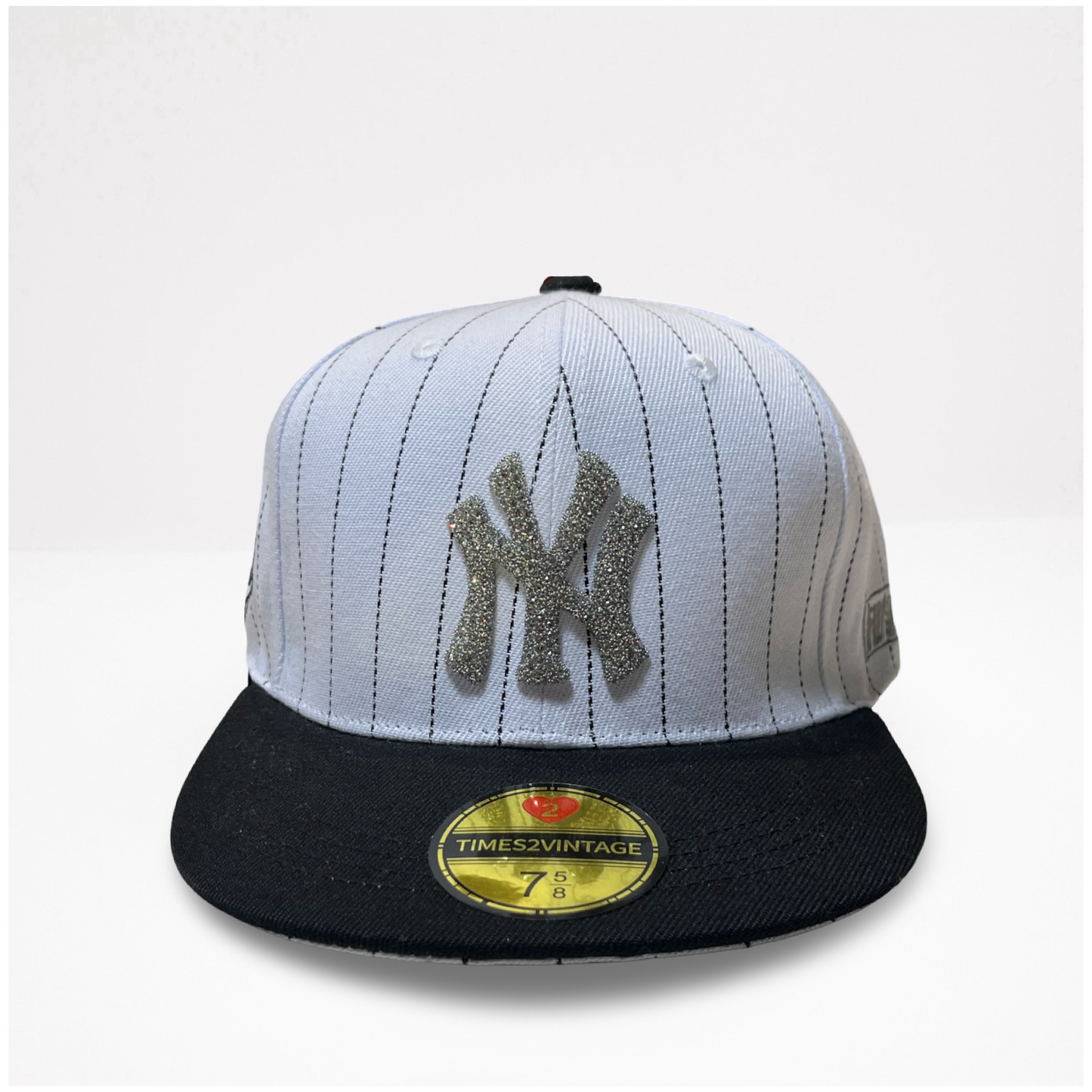 Bright Bronx Bomber - Pinstripe Fitted