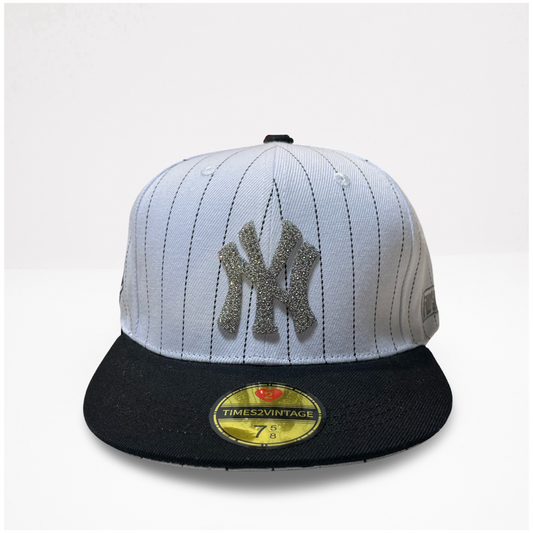 Bright Bronx Bomber - Pinstripe Fitted