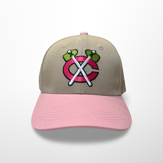 Lovin The Blackhawks - Beige/Pink