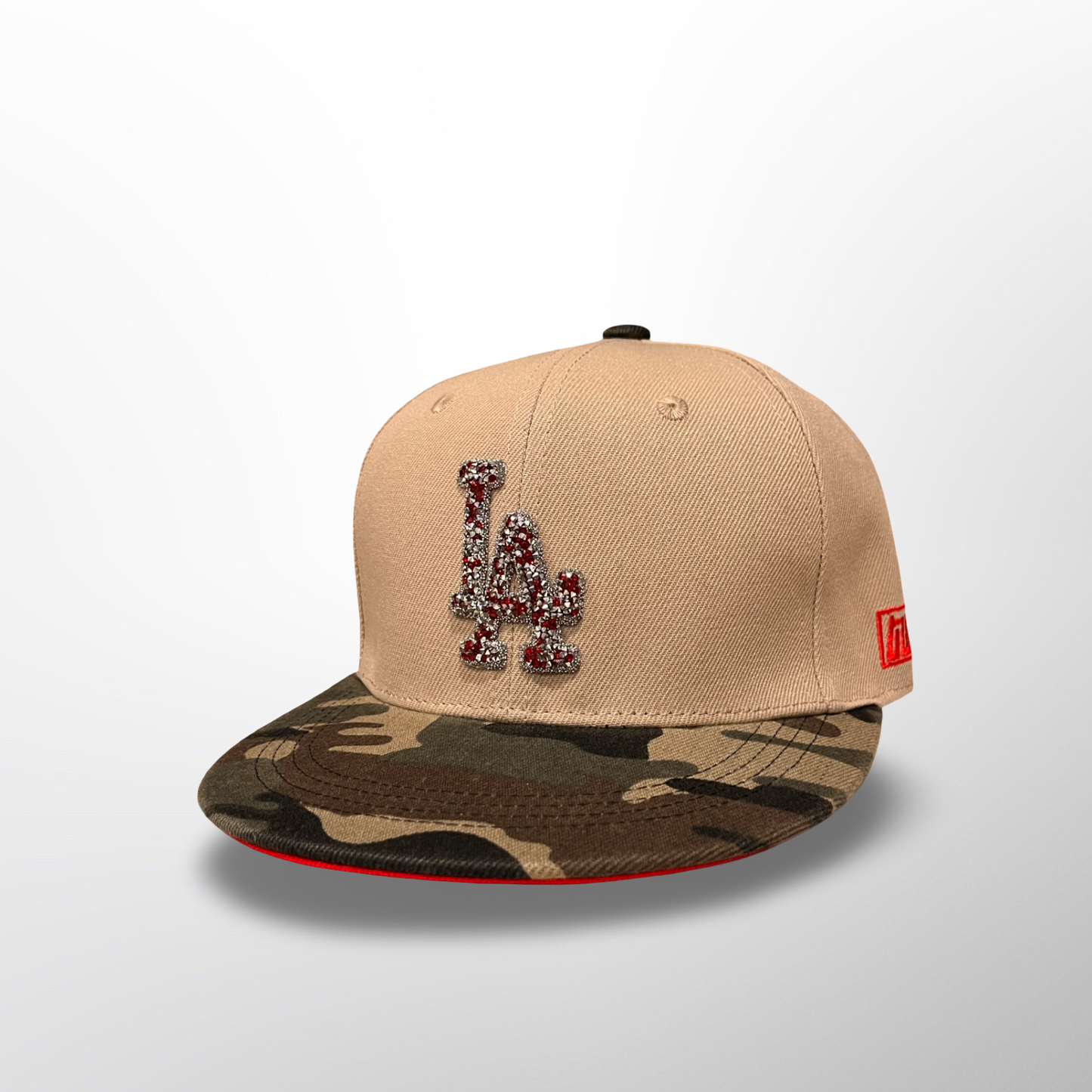 Diamonds Dancing LA - Tan/Camo Snap Back