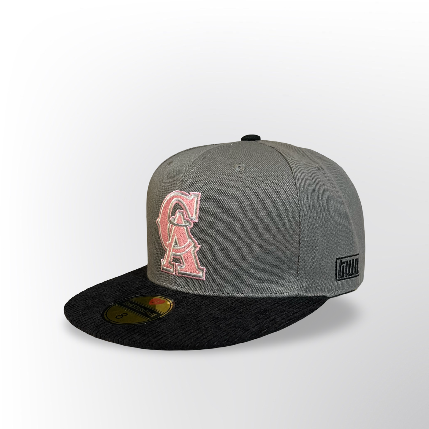 I Love The Angels - Grey/Black Fitted