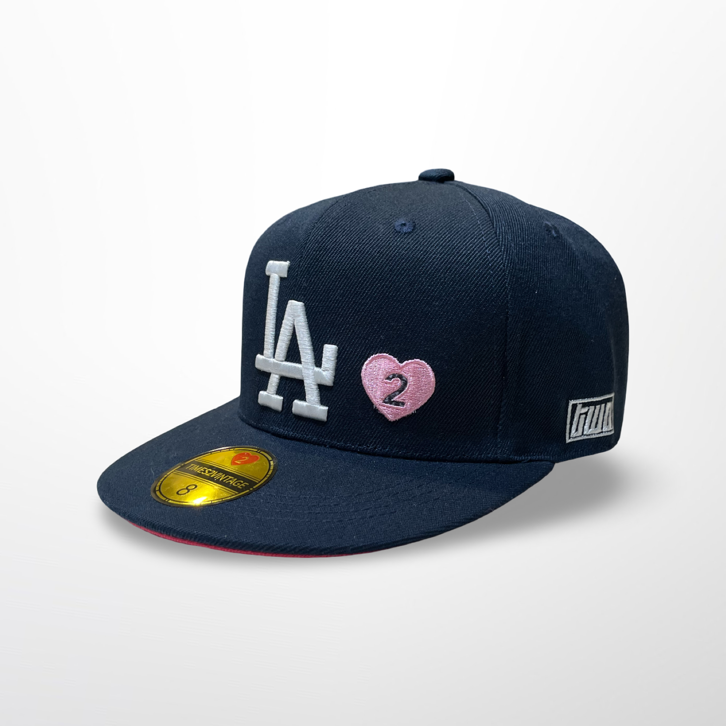 I Love LA - Navy Blue Fitted
