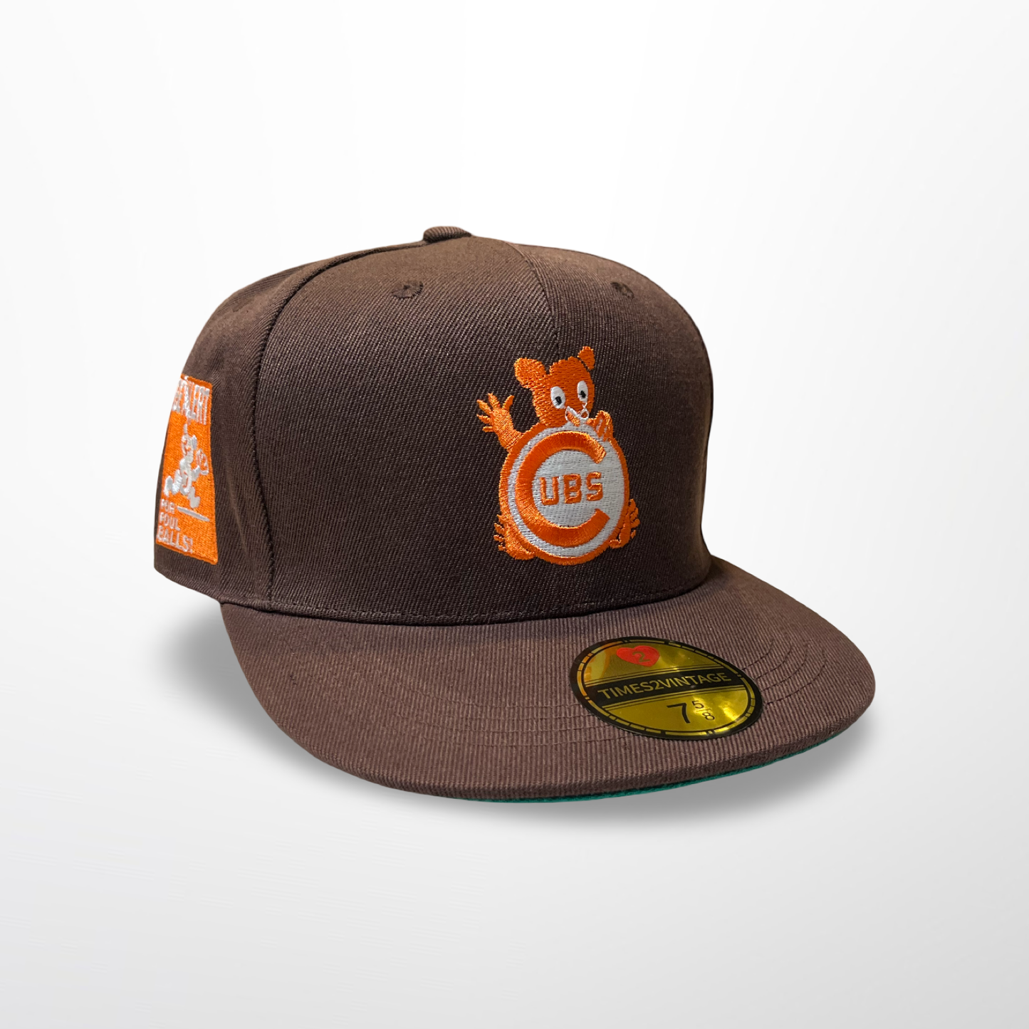 Be Alert Cubs - Brown Fitted