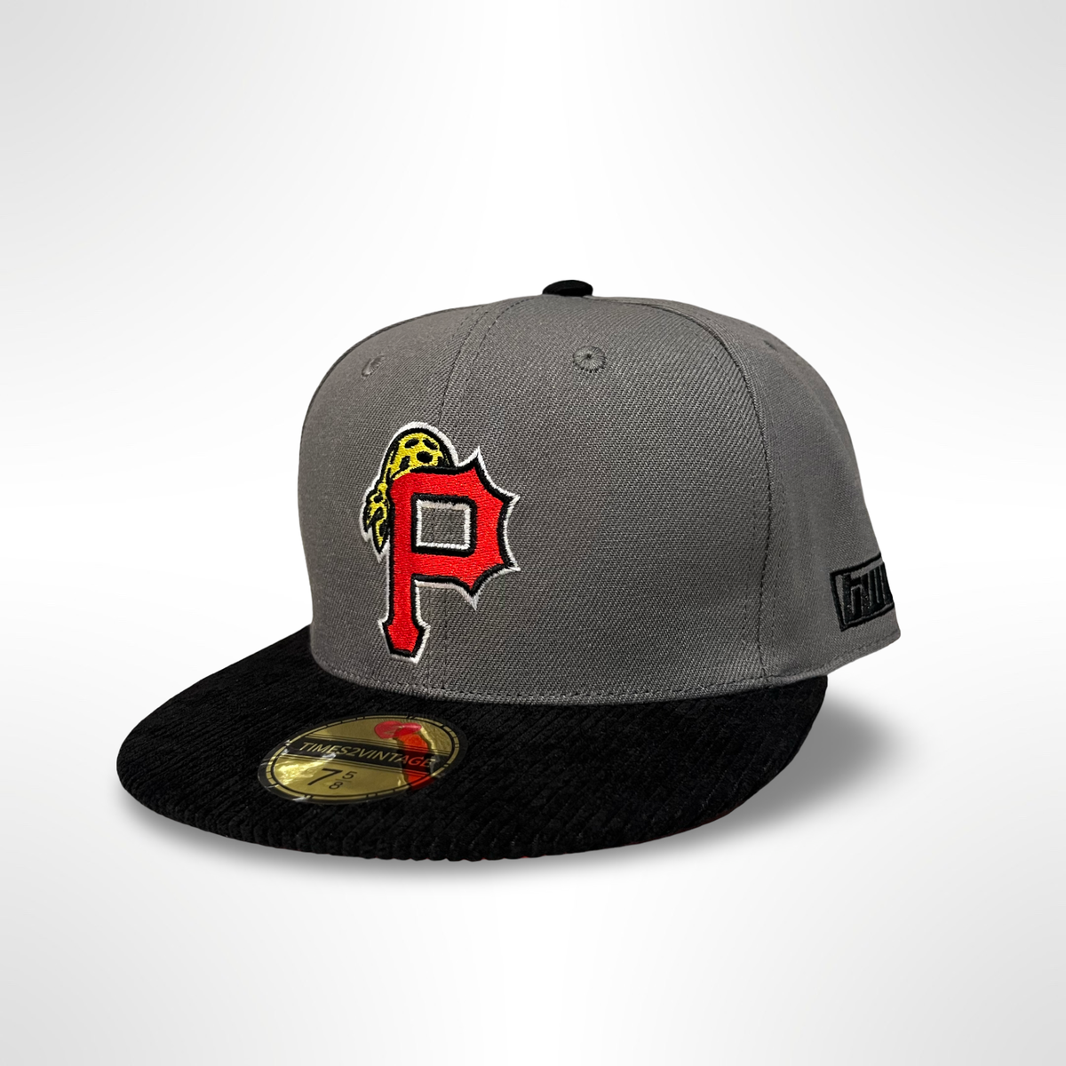Pittsburgh Classic Pirates - Grey/Black Fitted