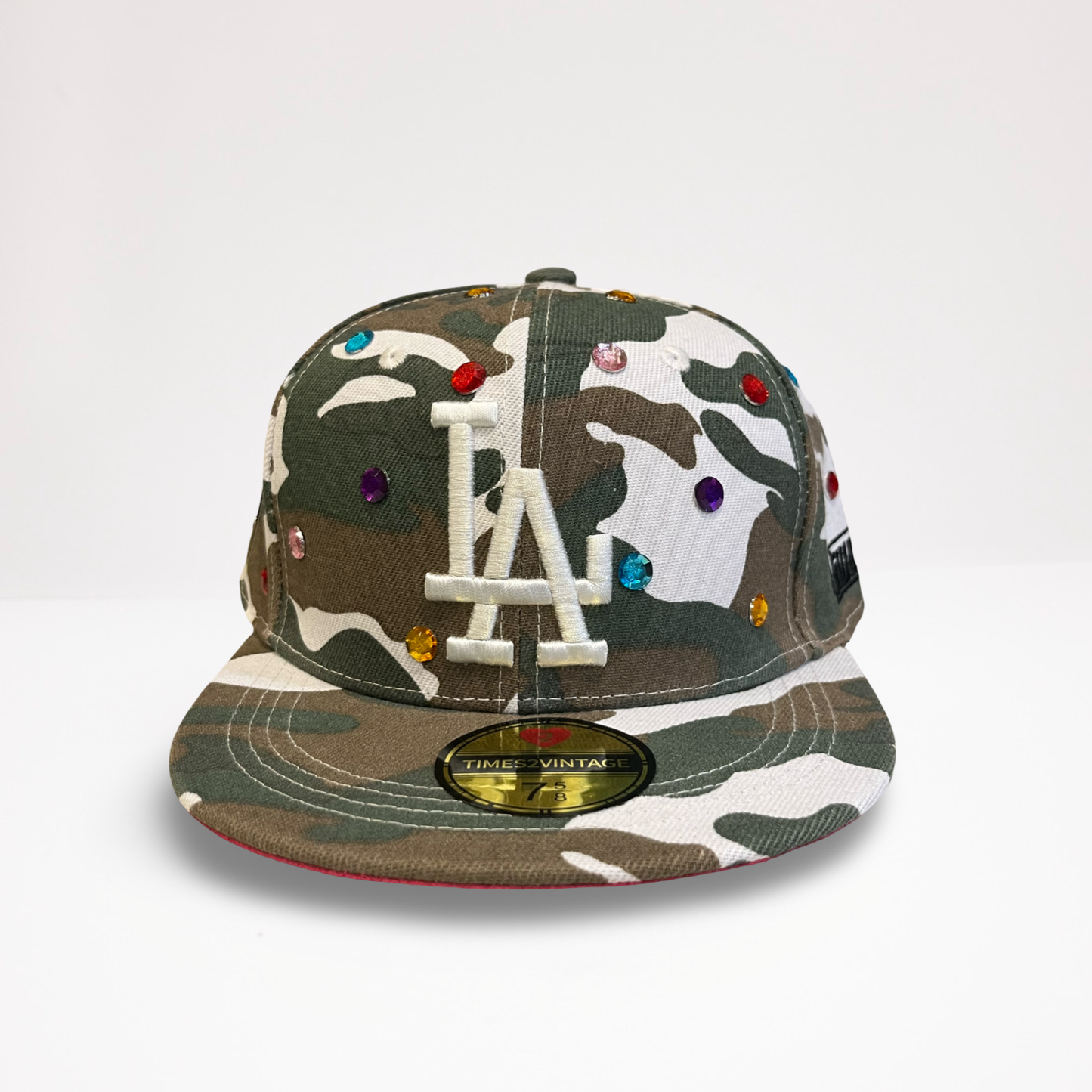 What The Vintage LA - Camo Fitted