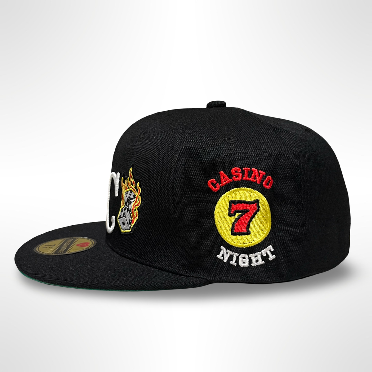 Casino Night KC - Black Fitted