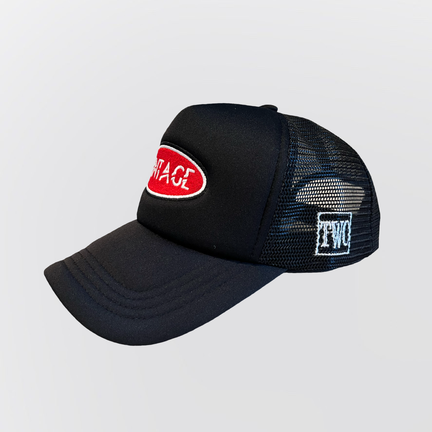 Classic Vintage Trucker - Black Trucker
