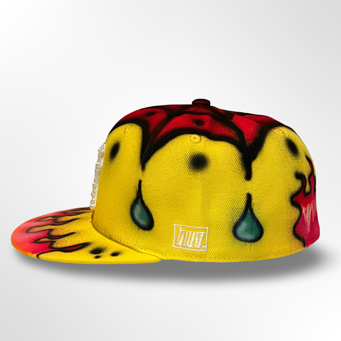 Afrobaby Dirty Pearls NY - Yellow Fitted