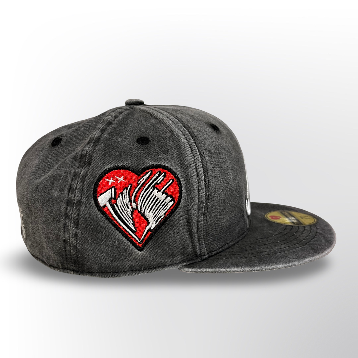 Stonewash Love ATL - Smoke Gray Fitted