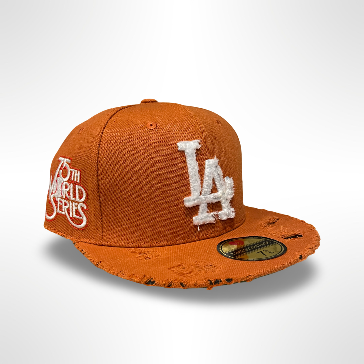 Distressed LA - Burnt Orange Fitted