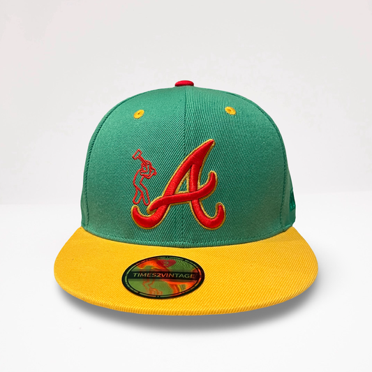 PRESALE What The Concrete ATL - Green/Yellow Fitted
