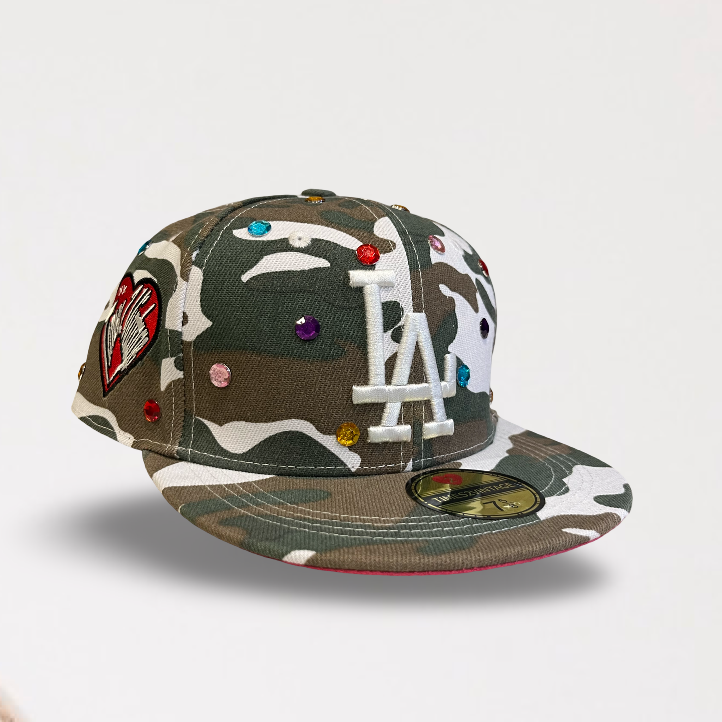 What The Vintage LA - Camo Fitted
