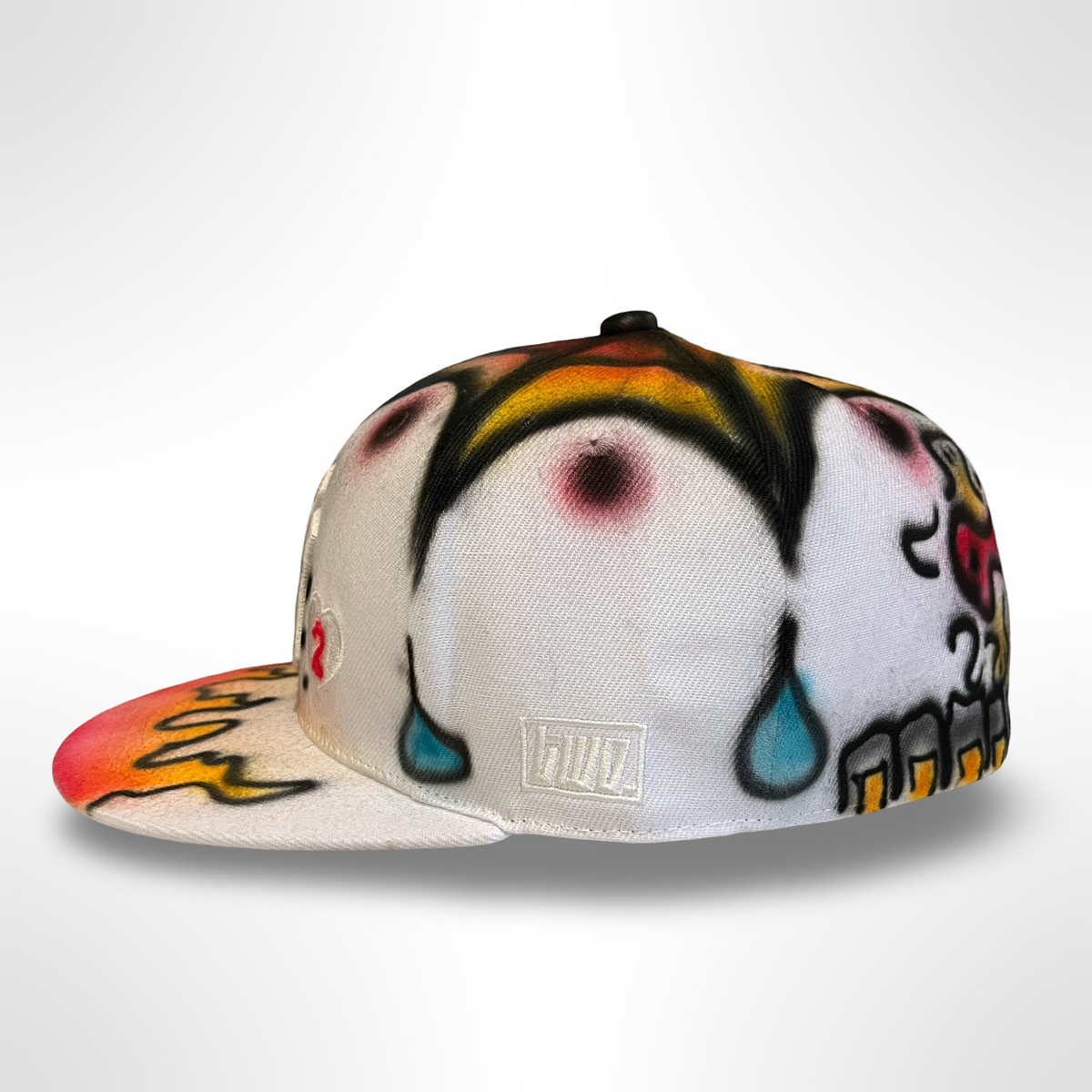 Afrobaby Graffiti NY - White Fitted