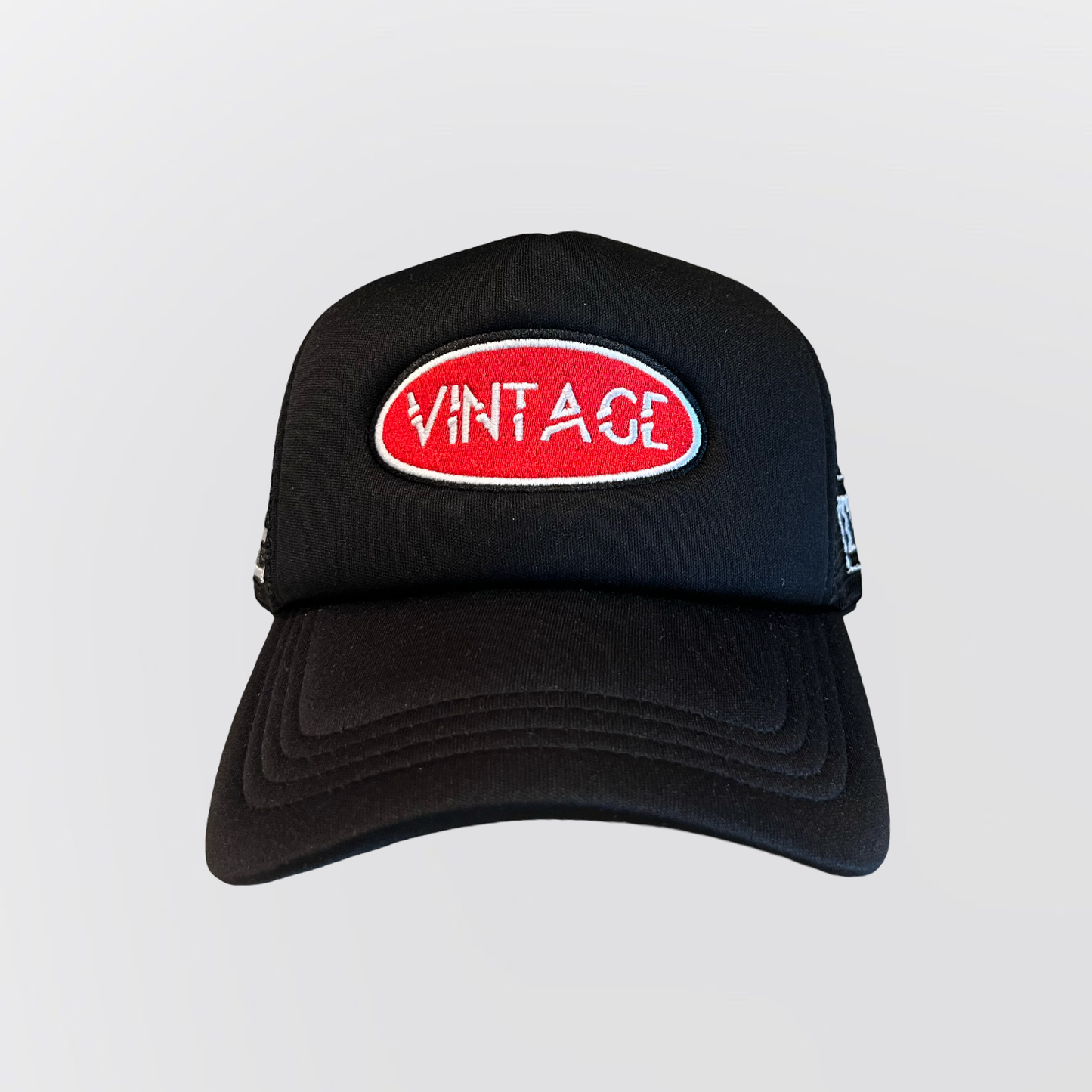 Classic Vintage Trucker - Black Trucker