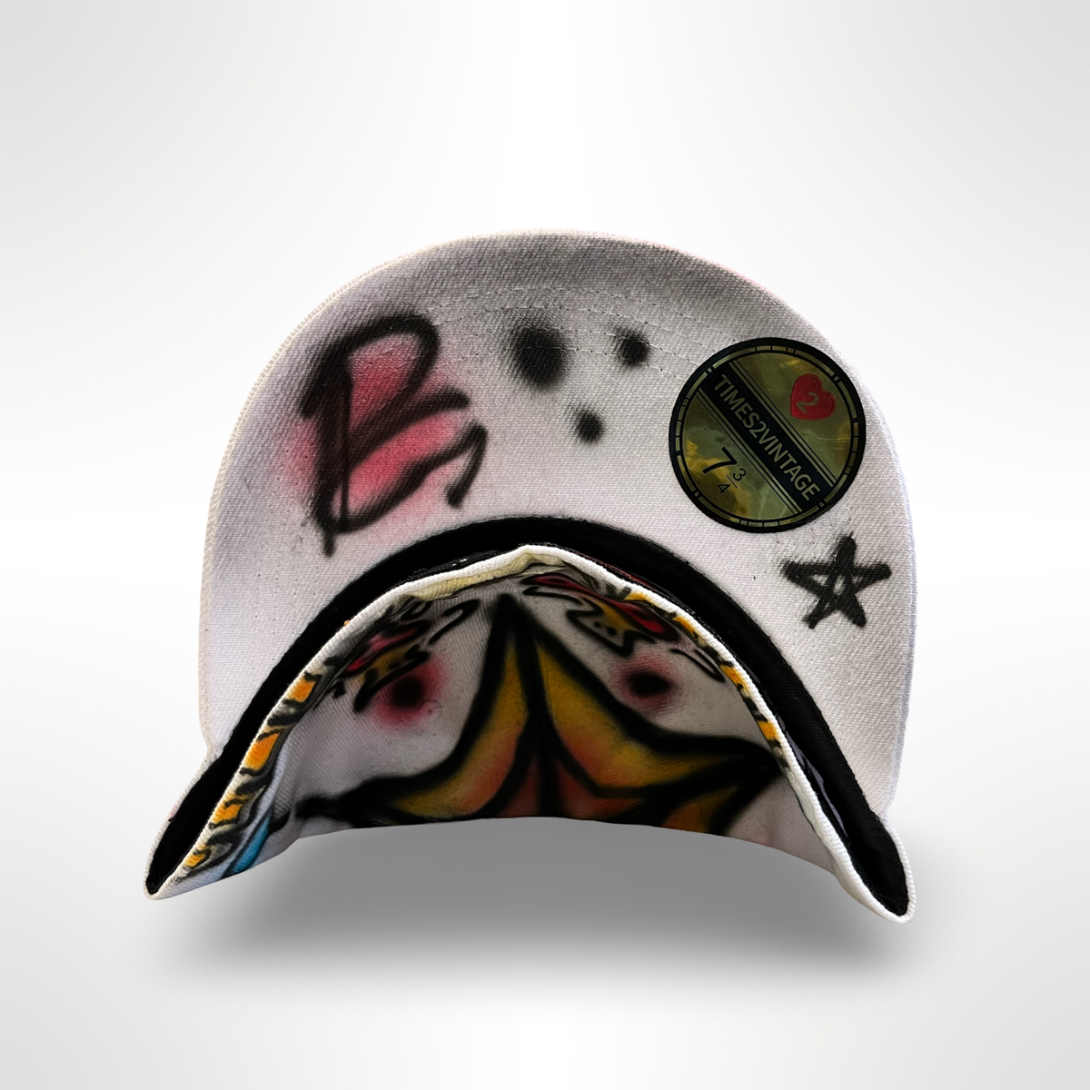 Afrobaby Graffiti NY - White Fitted