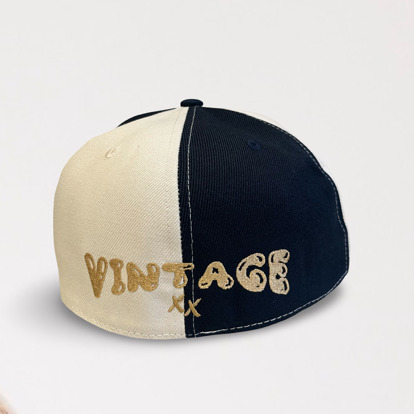 World Champions NY - Creme/Blue Fitted
