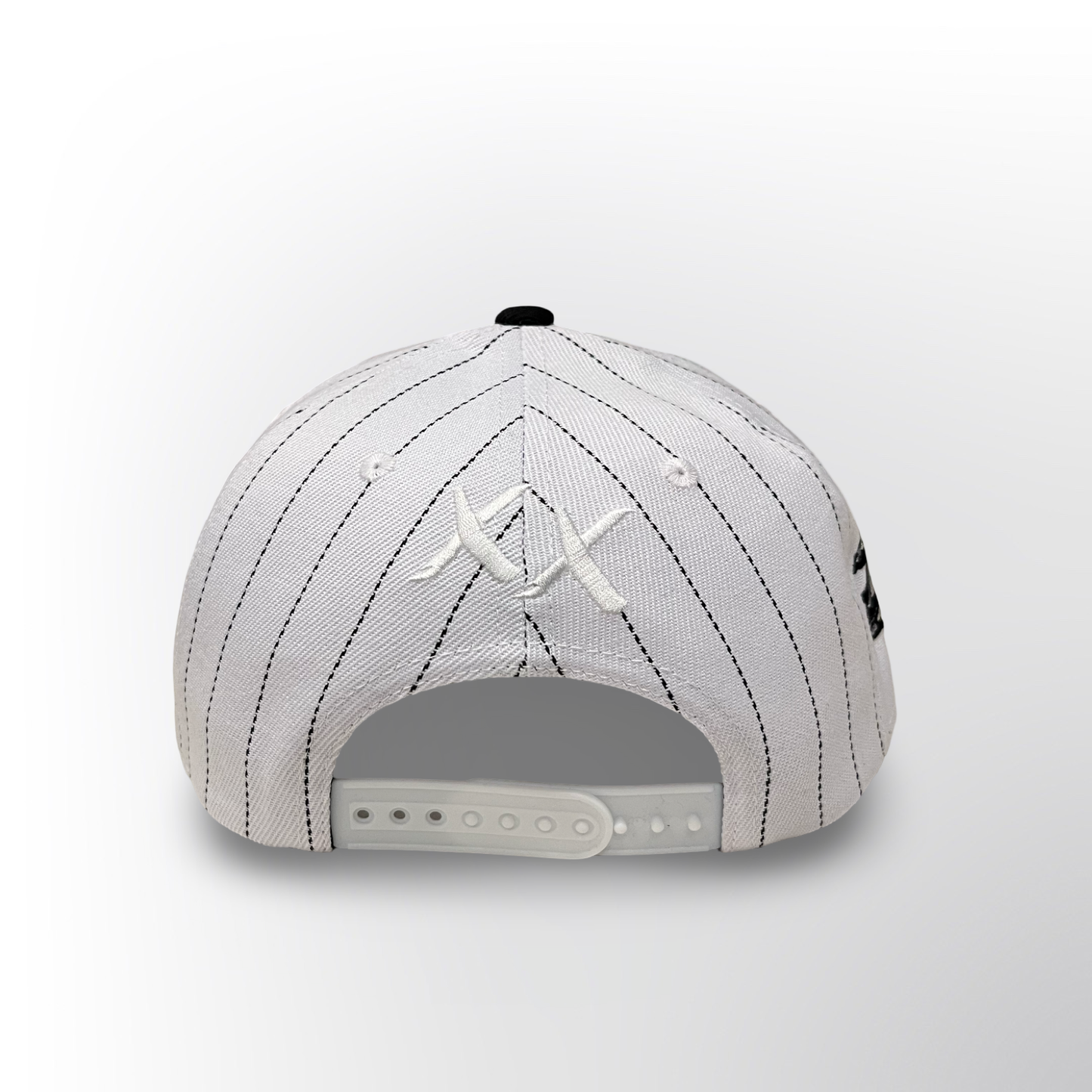 Bronx Bomber  - Pinstripe/Black Snap Back