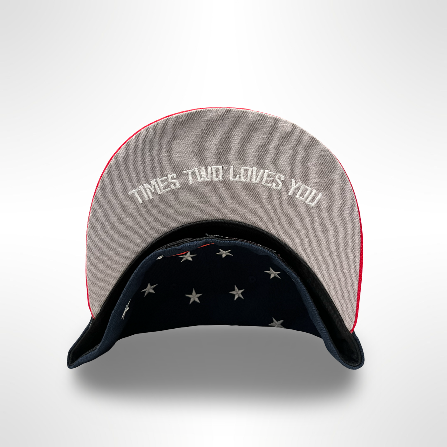 Home Of The Braves - Blue/Red Fitted