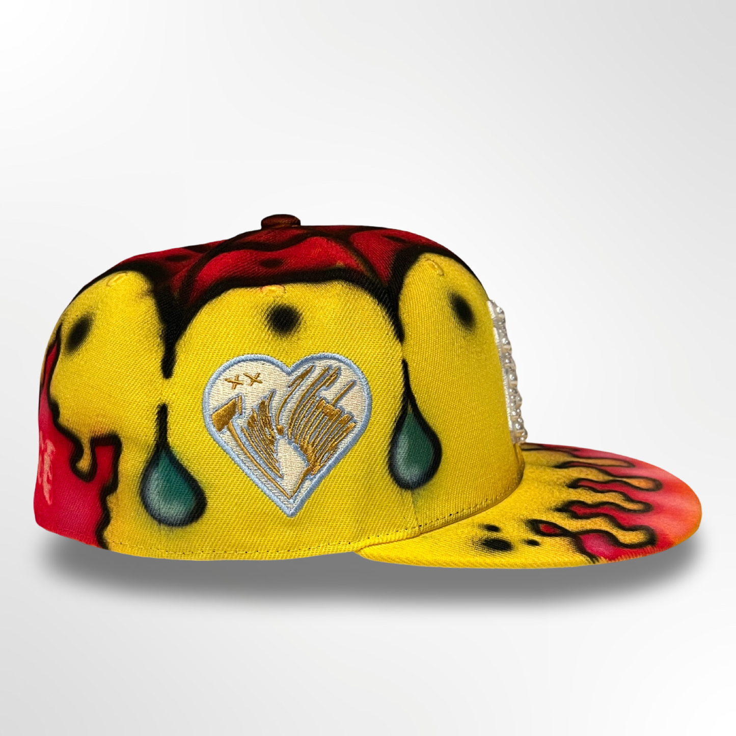 Afrobaby Dirty Pearls NY - Yellow Fitted