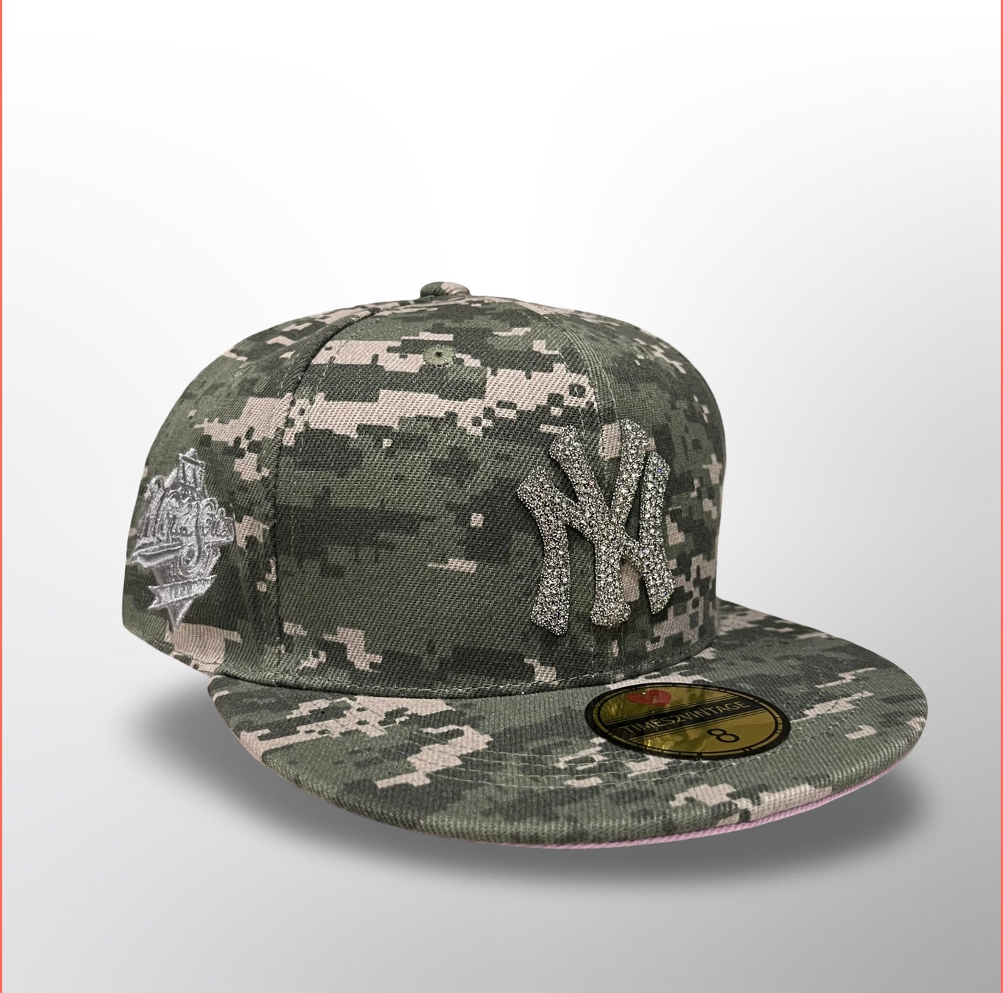 Love Is War NY - Camo Fitted