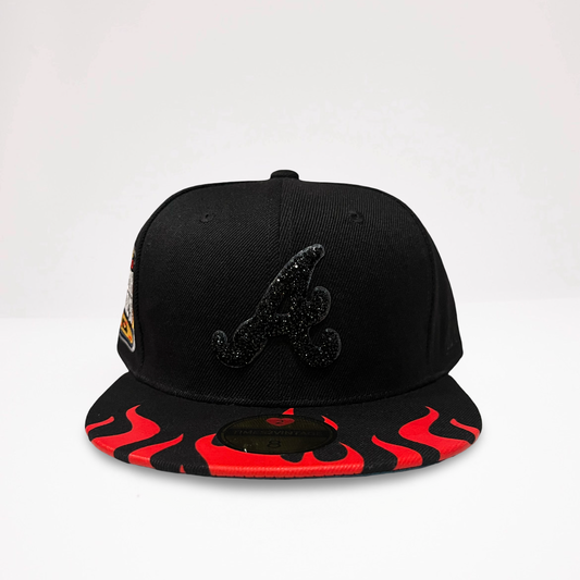 Heat It Up Atlanta - Black Fitted