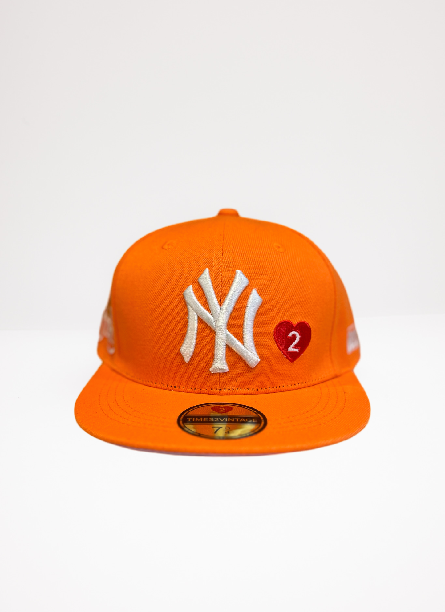 I Love NY - Orange Fitted